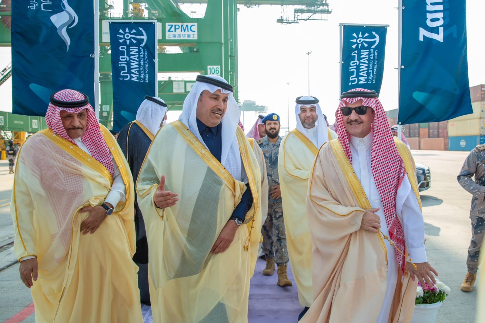 حفل توقيع عقود الخدمات البحرية ضمن برنامج التخصص 2023 في ميناء الملك عبد العزيز ( اله (5)